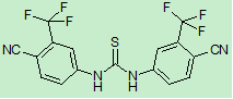 N,?N'-?bis[4-?cyano-?3-?(trifluoromethyl)?phenyl]?-Thiourea