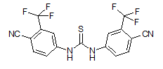 N,?N'-?bis[4-?cyano-?3-?(trifluoromethyl)?phenyl]?-Thiourea