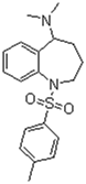 5-二甲胺基-2,3,4,5-四氫-1-對甲苯磺?；?1H-苯并氮雜卓